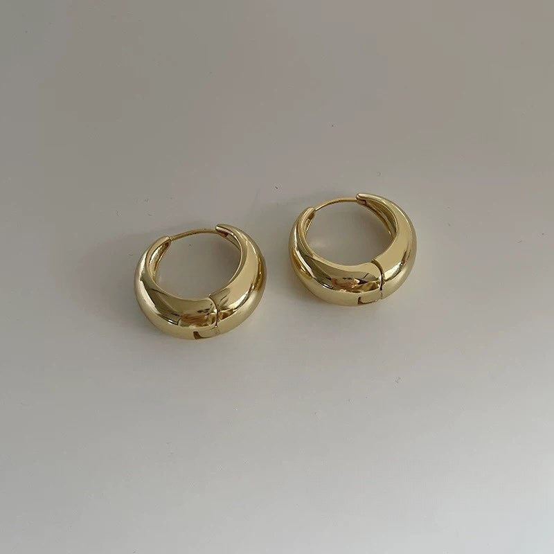 CHUBBY HOOPS ACCIAIO