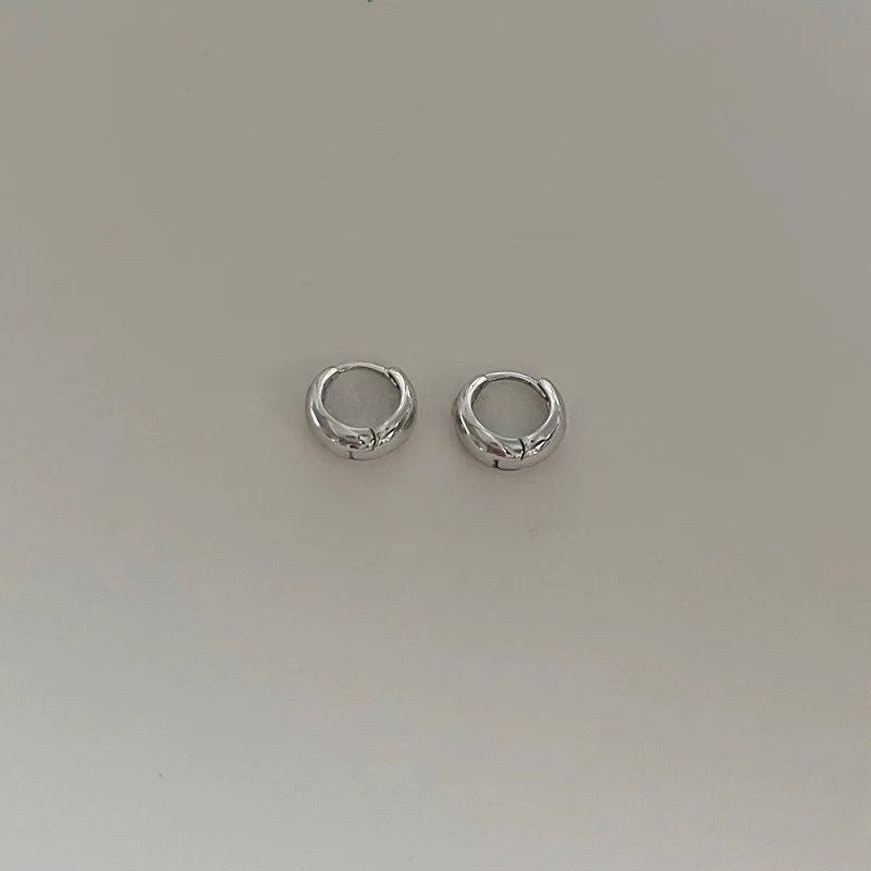 CHUBBY HOOPS ACCIAIO