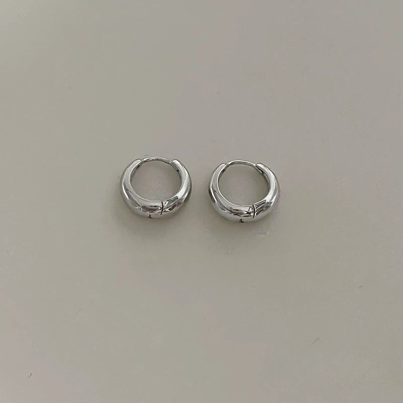 CHUBBY HOOPS ACCIAIO