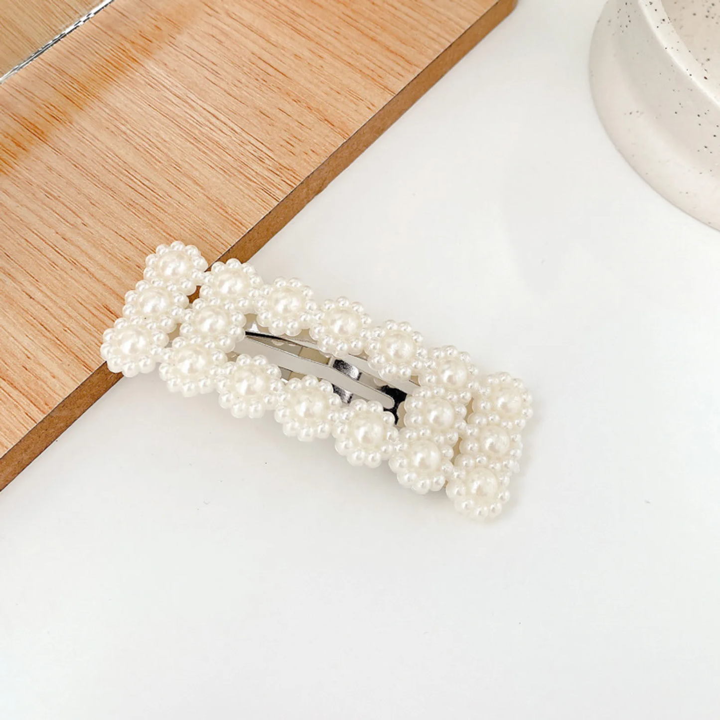 FERMAGLI PER CAPELLI CON PERLE