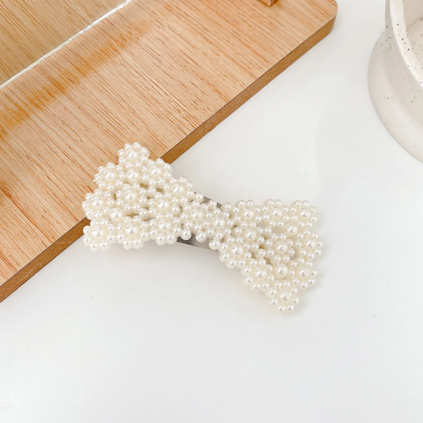 FERMAGLI PER CAPELLI CON PERLE