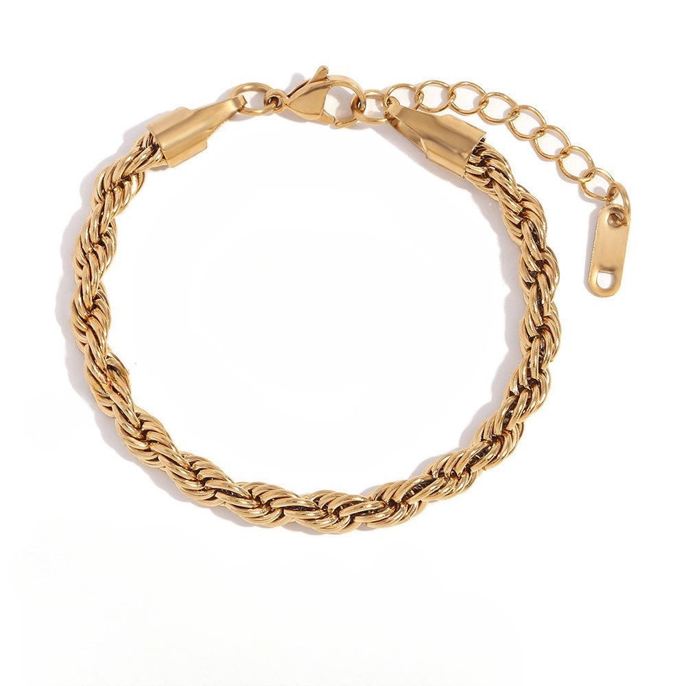 BRACCIALE INTRECCIATO ACCIAIO