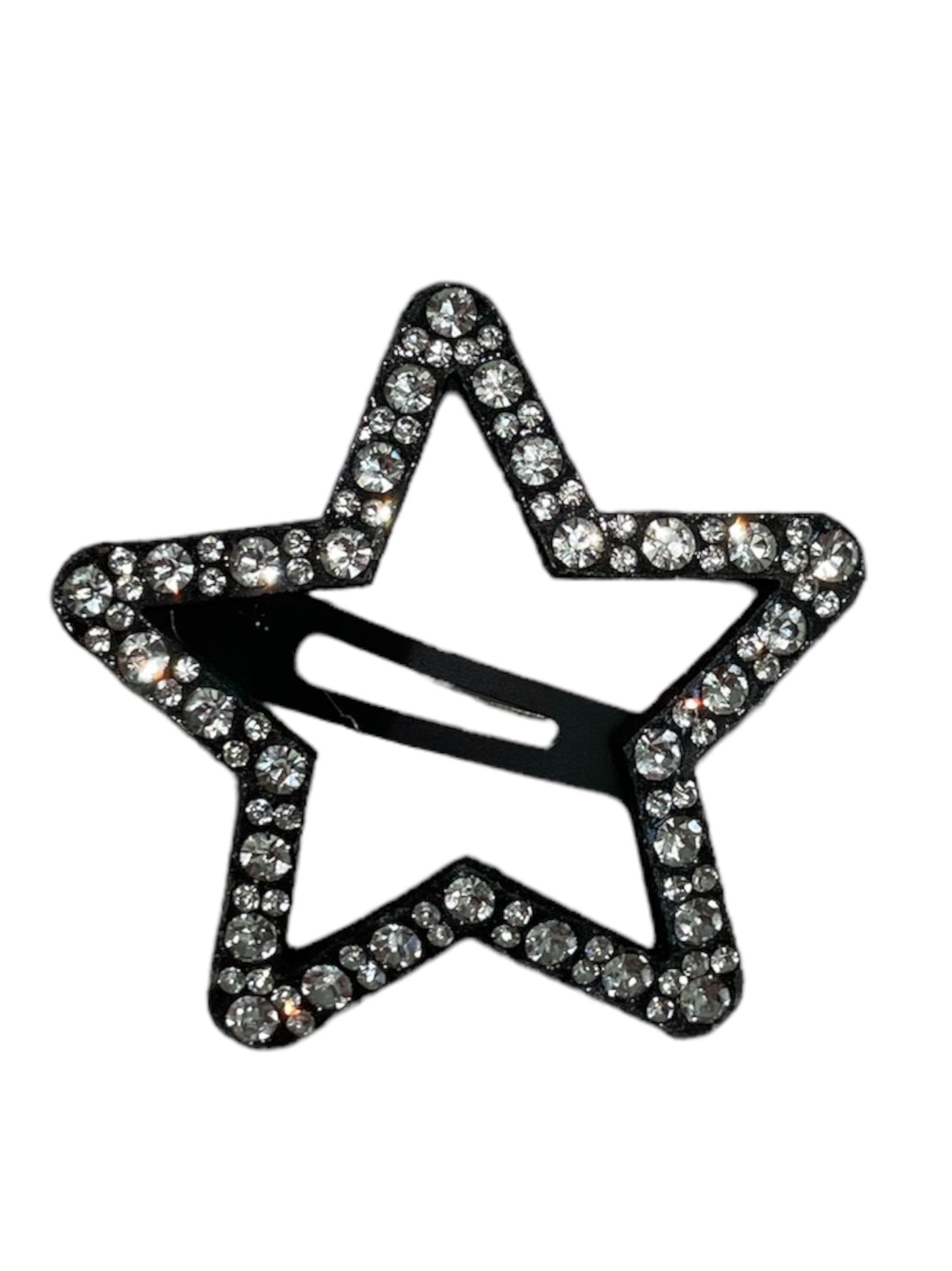 FERMAGLIO STELLA CON STRASS