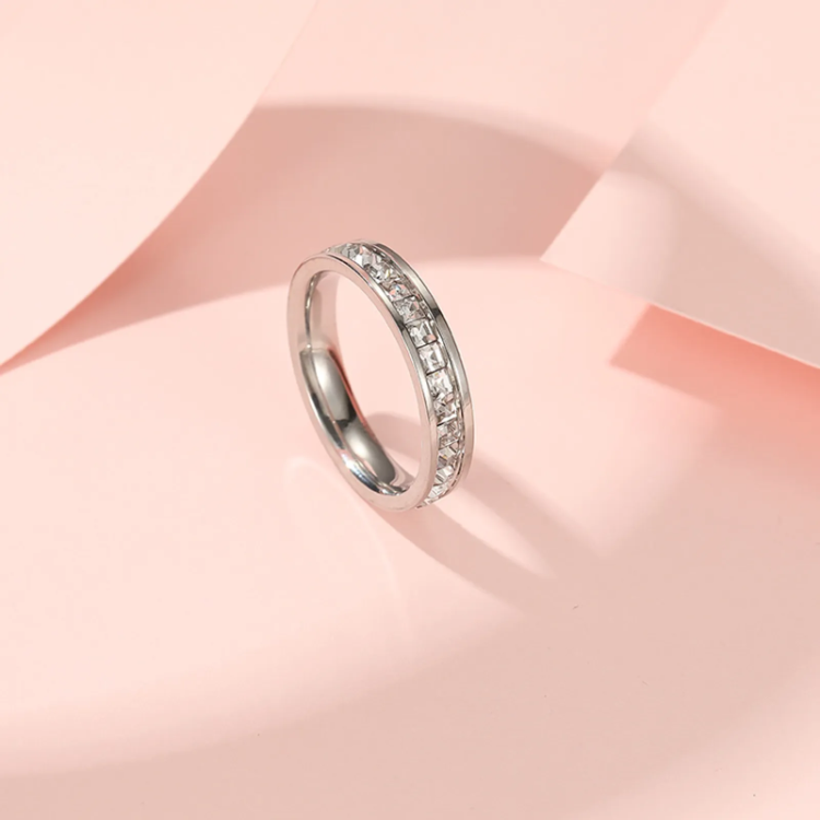 ANELLO VERETTA ACCIAIO