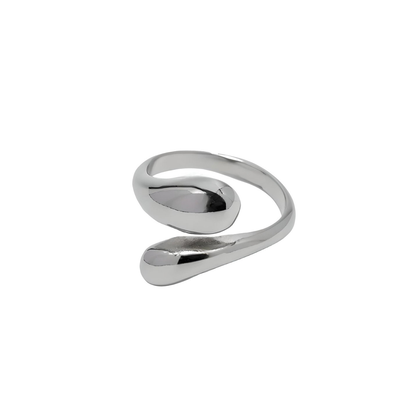 ANELLO BOMBATO REGOLABILE ACCIAIO