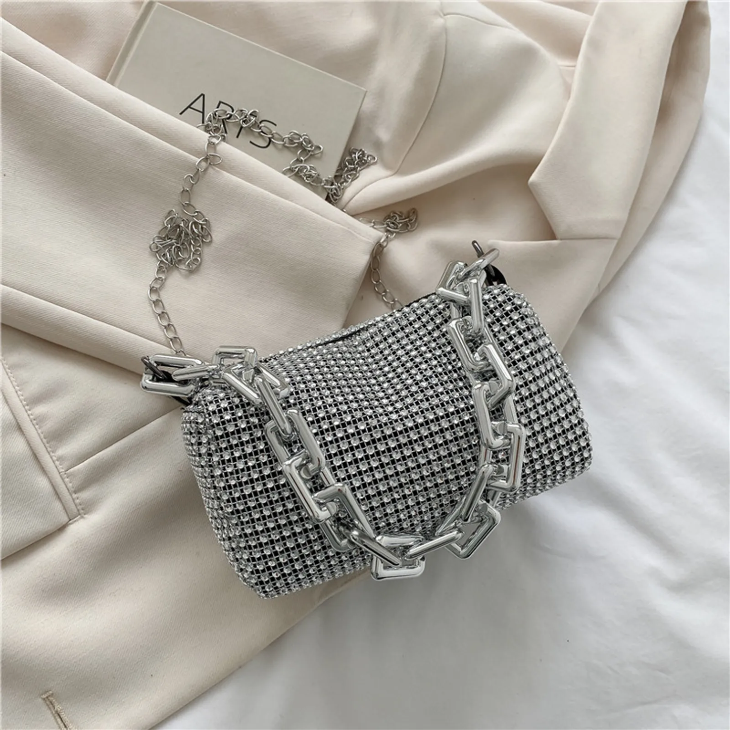 BORSA CON STRASS